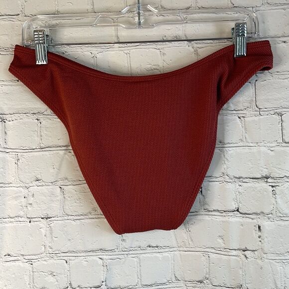 Xhilaration Clay Colored Textured Bikini bottom, Size Large Juniors, new - Picture 3 of 4